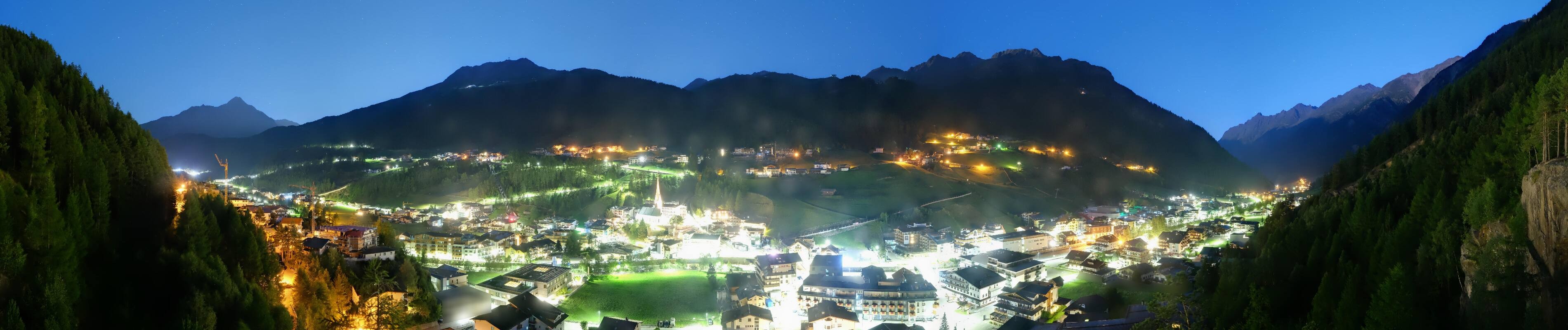 Archiv Foto Webcam Sölden - Ortspanorama