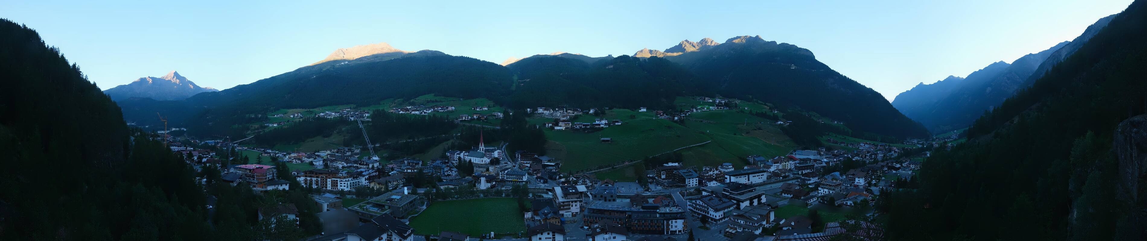 Archiv Foto Webcam Sölden - Ortspanorama