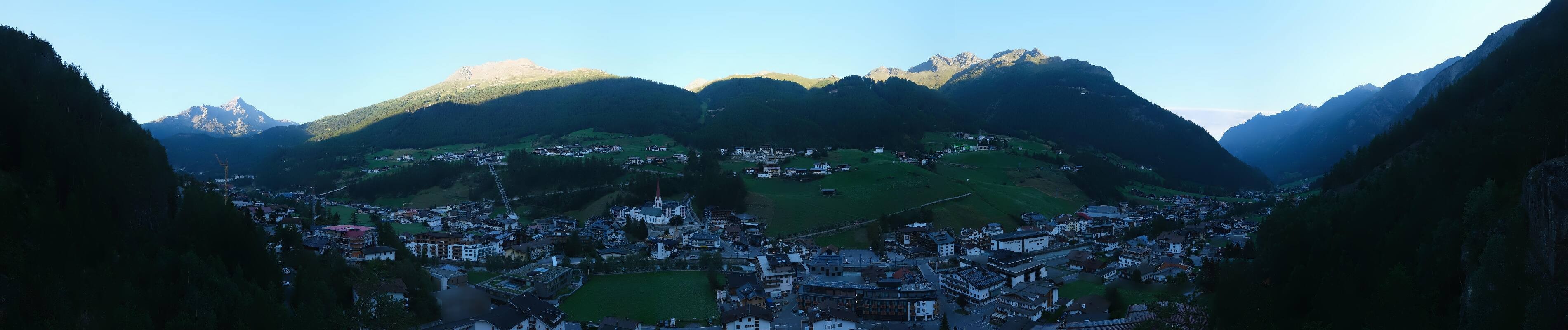 Archiv Foto Webcam Sölden - Ortspanorama