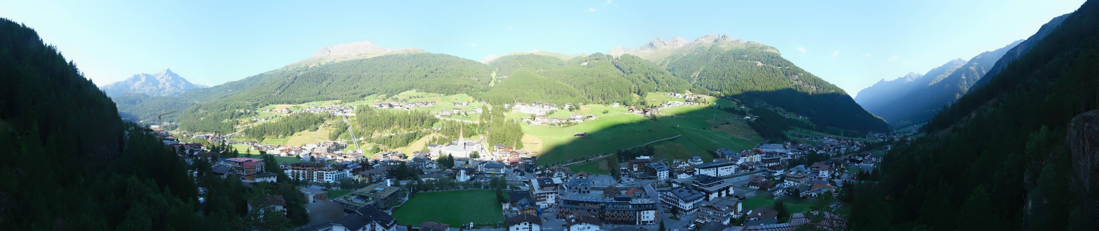 Archiv Foto Webcam Sölden - Ortspanorama