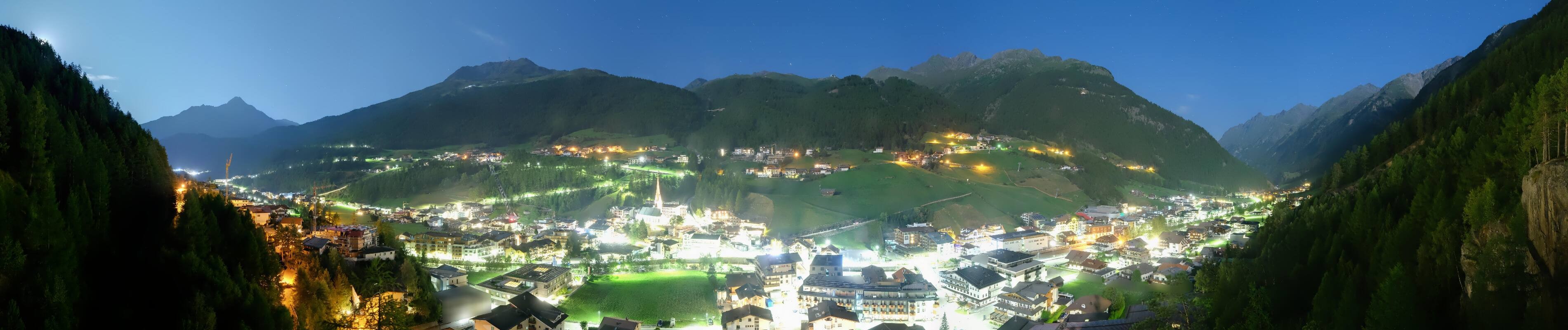 Archiv Foto Webcam Sölden - Ortspanorama
