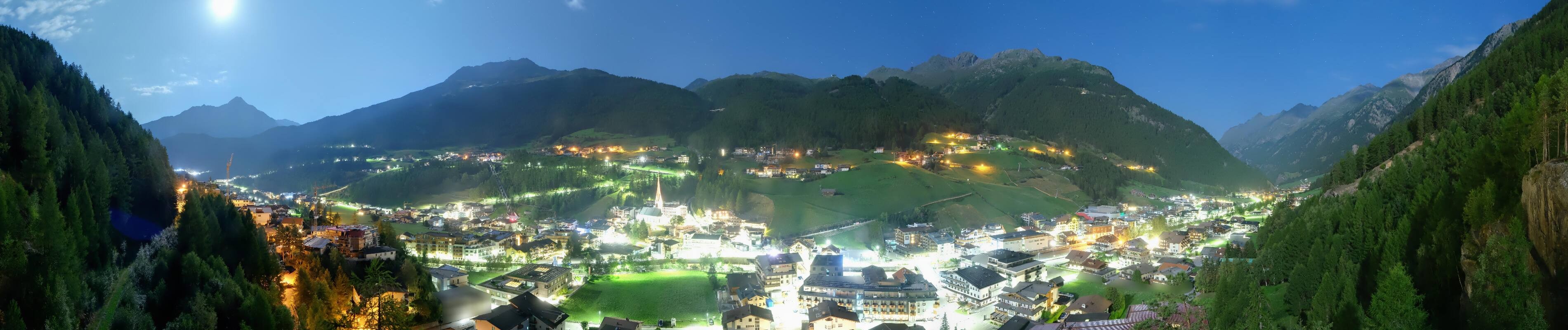 Archiv Foto Webcam Sölden - Ortspanorama