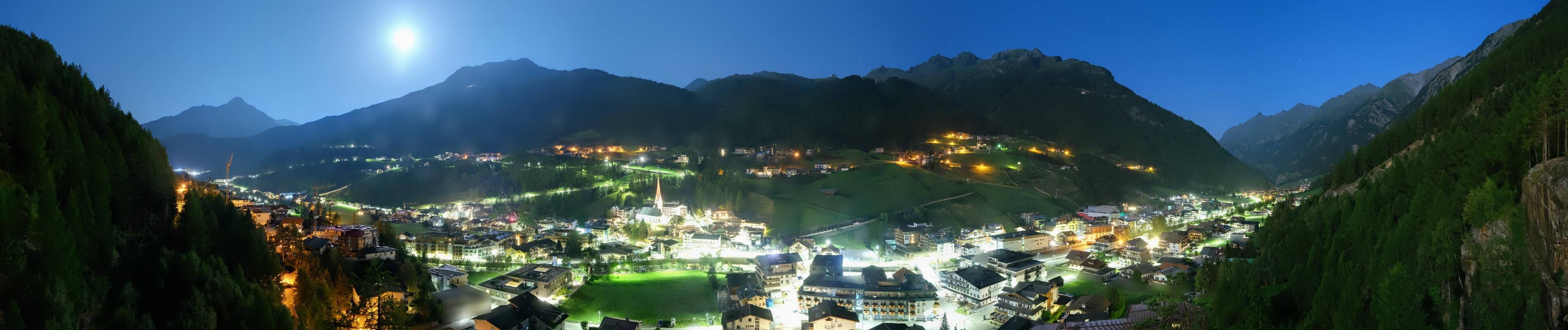 Archiv Foto Webcam Sölden - Ortspanorama