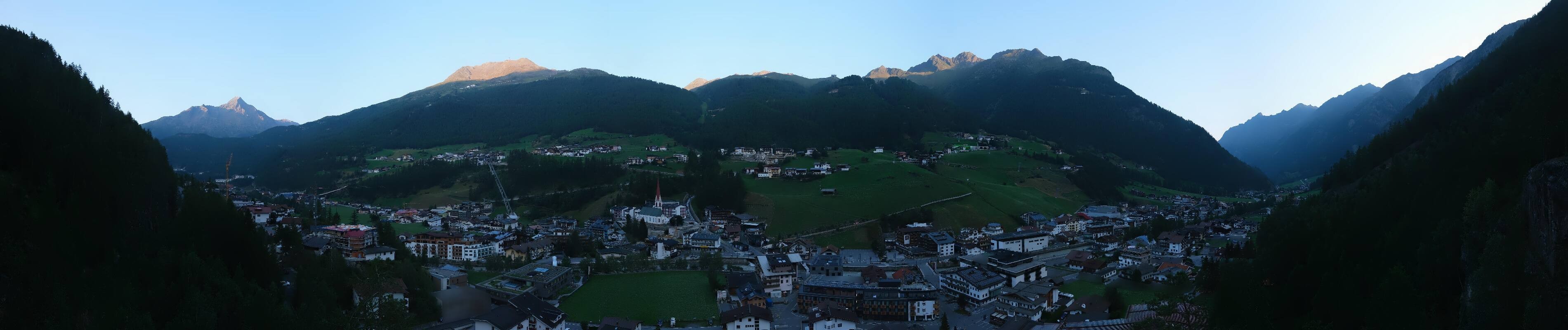 Archiv Foto Webcam Sölden - Ortspanorama
