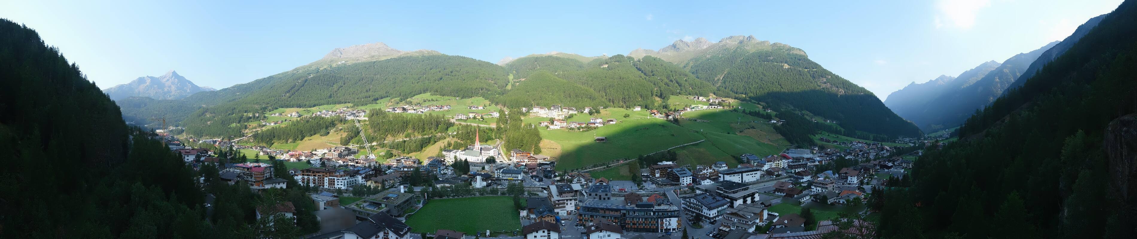 Archiv Foto Webcam Sölden - Ortspanorama