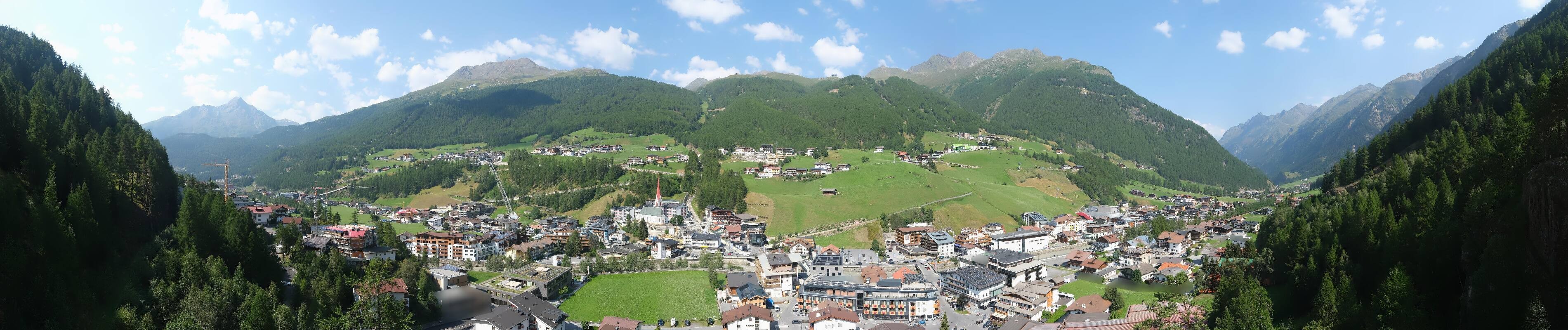 Archiv Foto Webcam Sölden - Ortspanorama