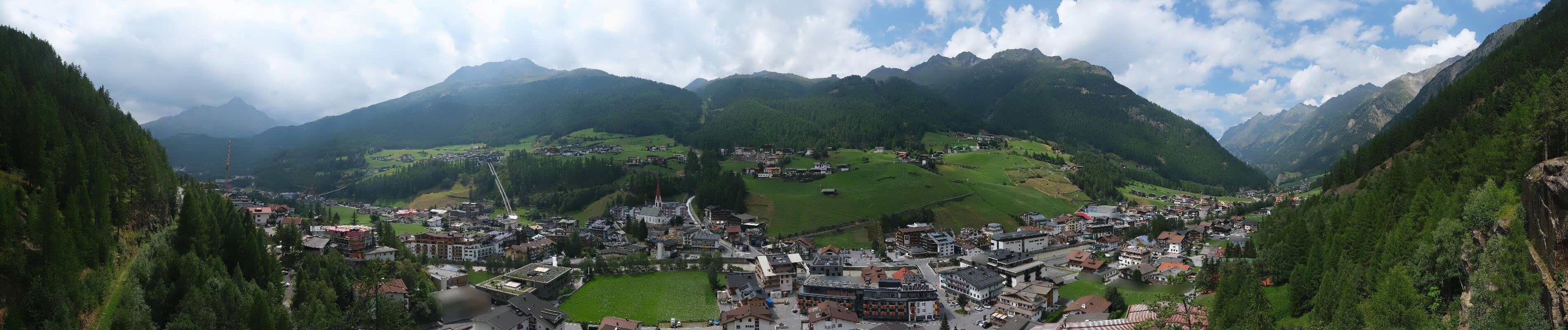 Archiv Foto Webcam Sölden - Ortspanorama