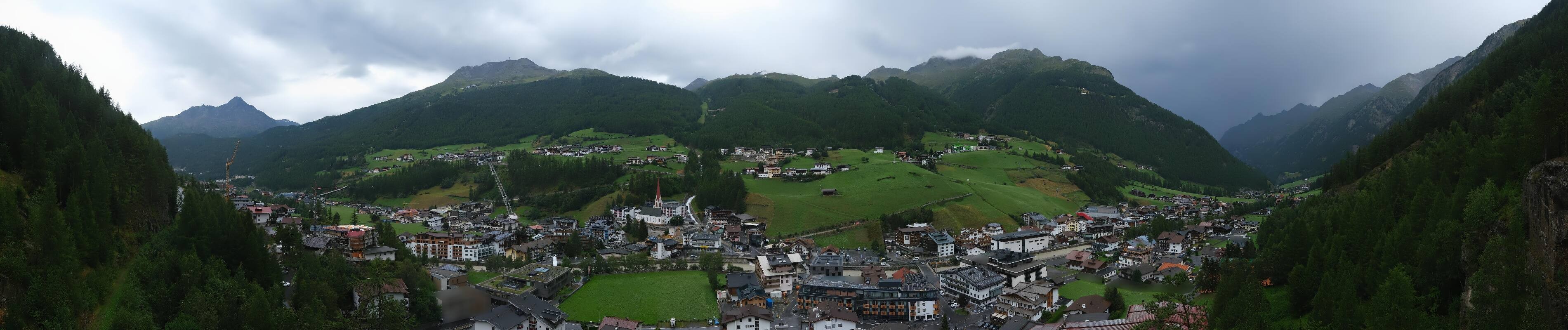 Archiv Foto Webcam Sölden - Ortspanorama