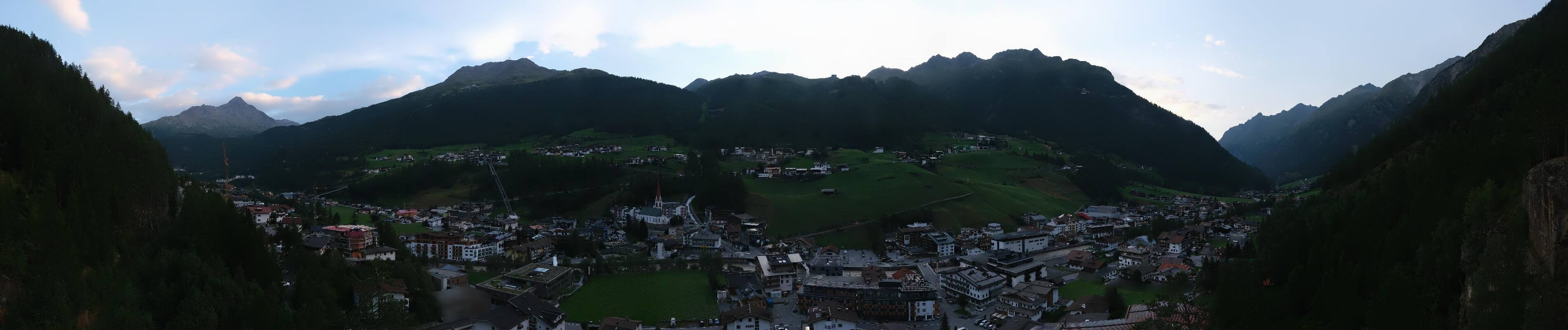 Archiv Foto Webcam Sölden - Ortspanorama