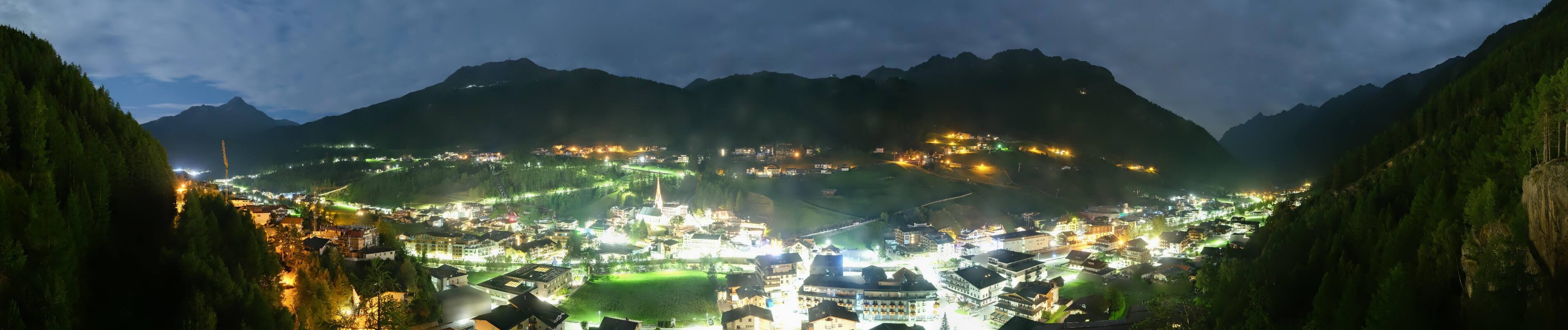 Archiv Foto Webcam Sölden - Ortspanorama