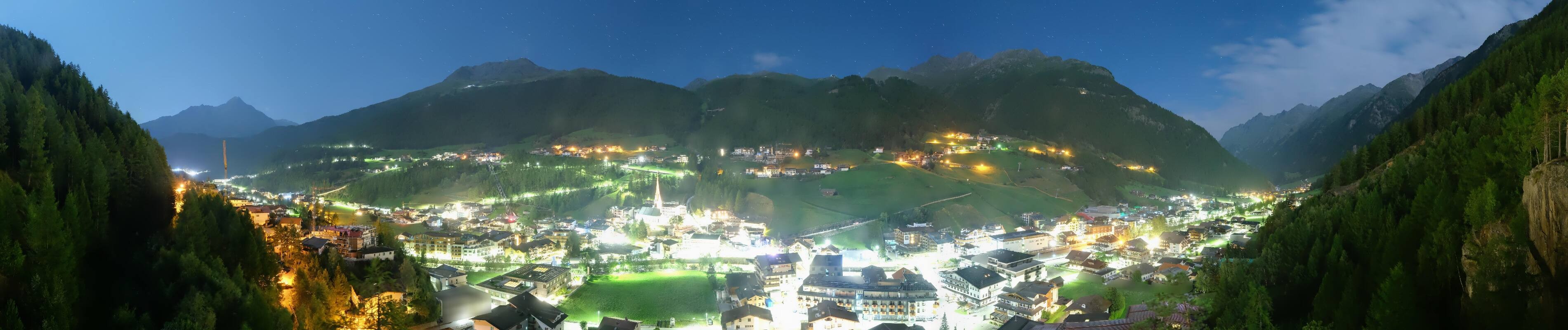 Archiv Foto Webcam Sölden - Ortspanorama