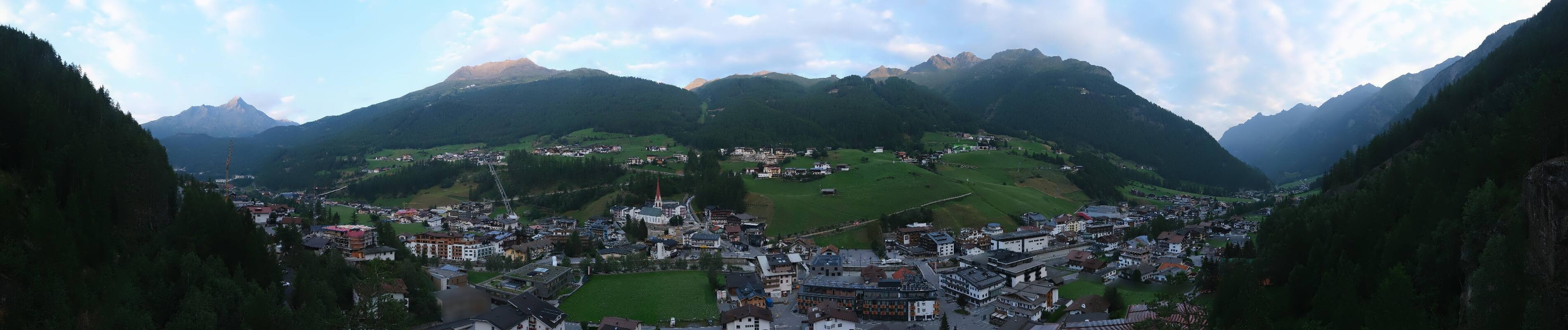 Archiv Foto Webcam Sölden - Ortspanorama
