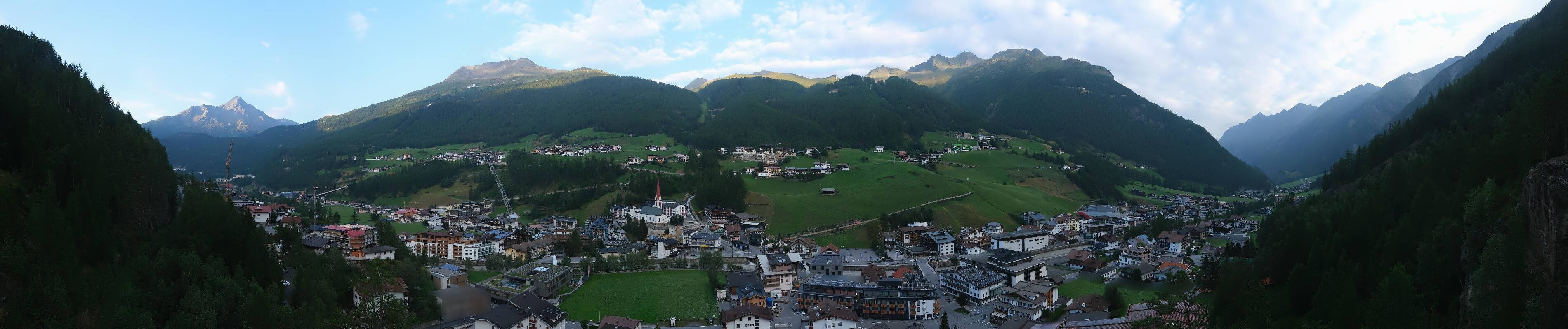 Archiv Foto Webcam Sölden - Ortspanorama
