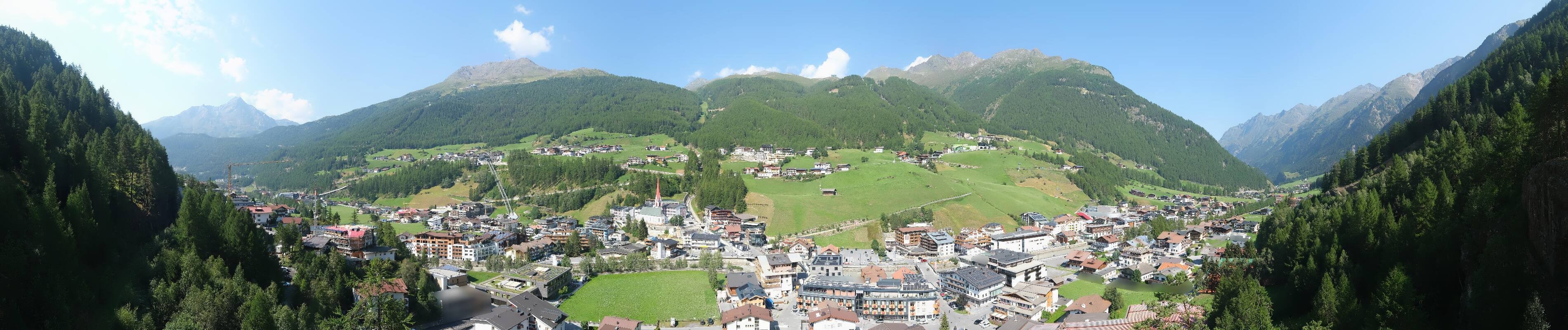 Archiv Foto Webcam Sölden - Ortspanorama