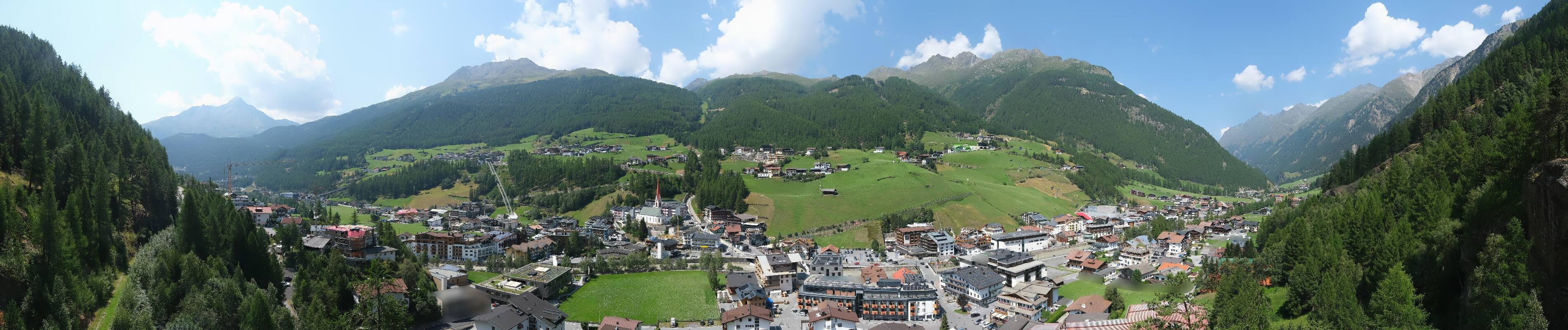 Archiv Foto Webcam Sölden - Ortspanorama