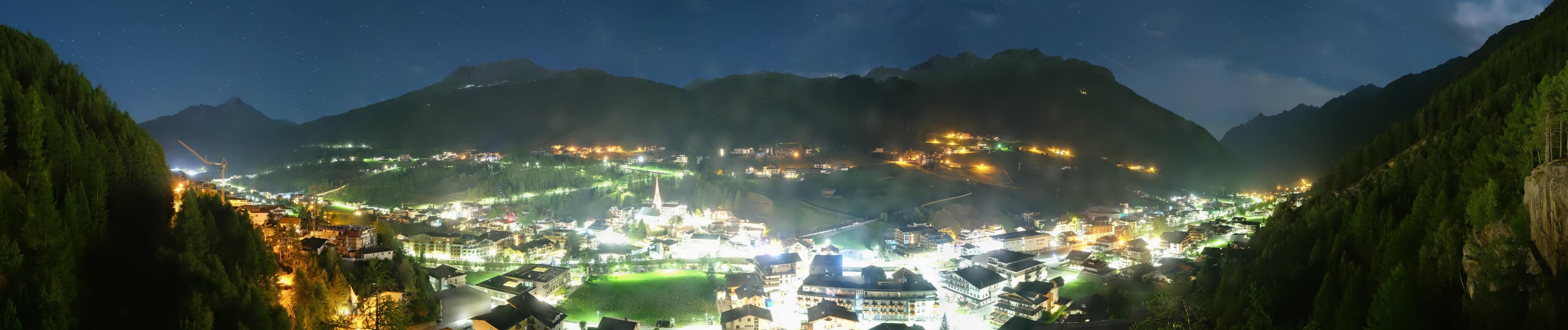 Archiv Foto Webcam Sölden - Ortspanorama