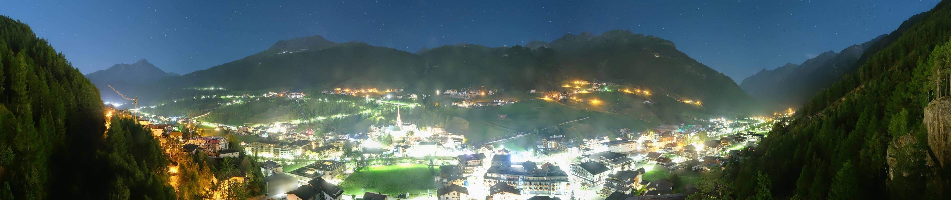 Archiv Foto Webcam Sölden - Ortspanorama