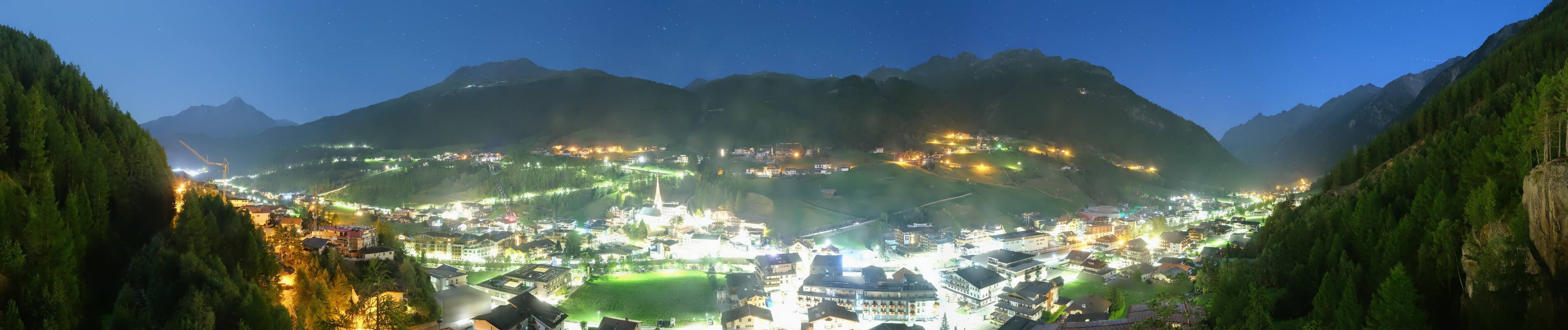 Archiv Foto Webcam Sölden - Ortspanorama