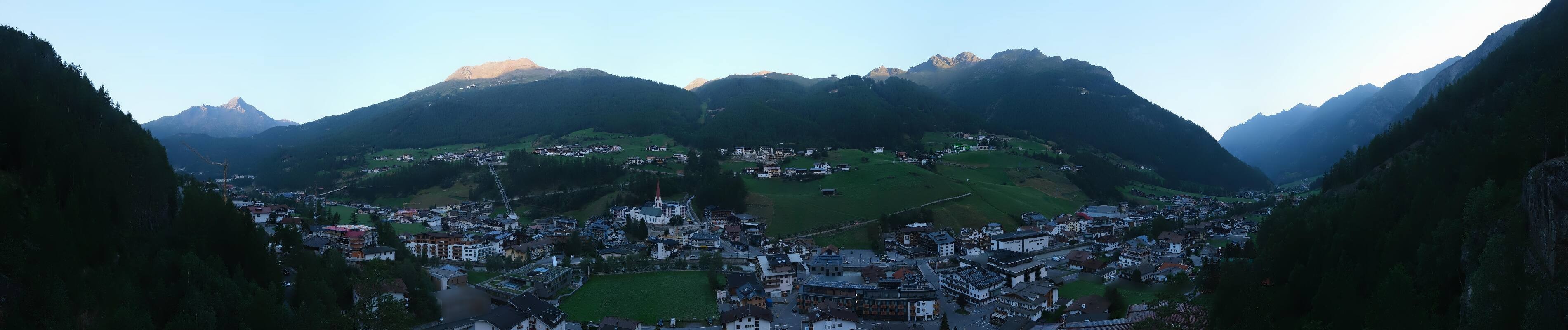 Archiv Foto Webcam Sölden - Ortspanorama