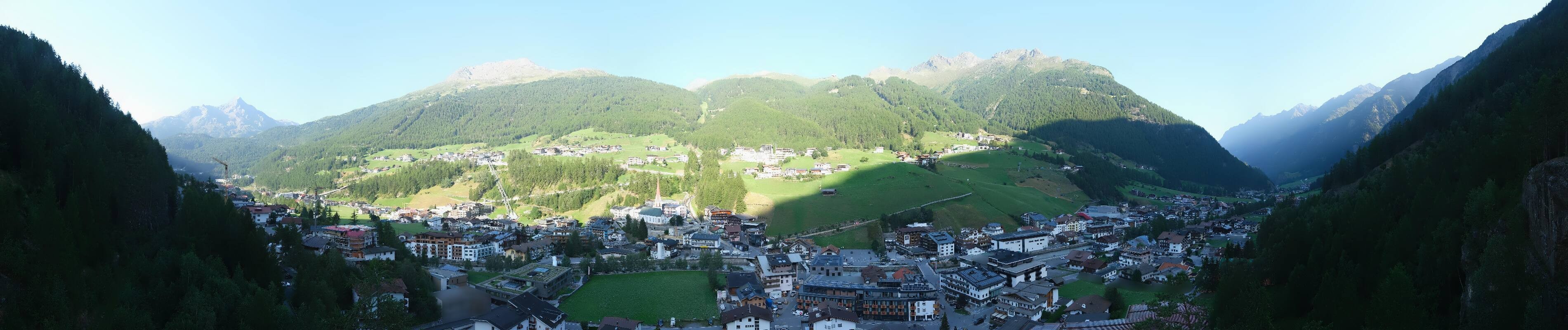 Archiv Foto Webcam Sölden - Ortspanorama