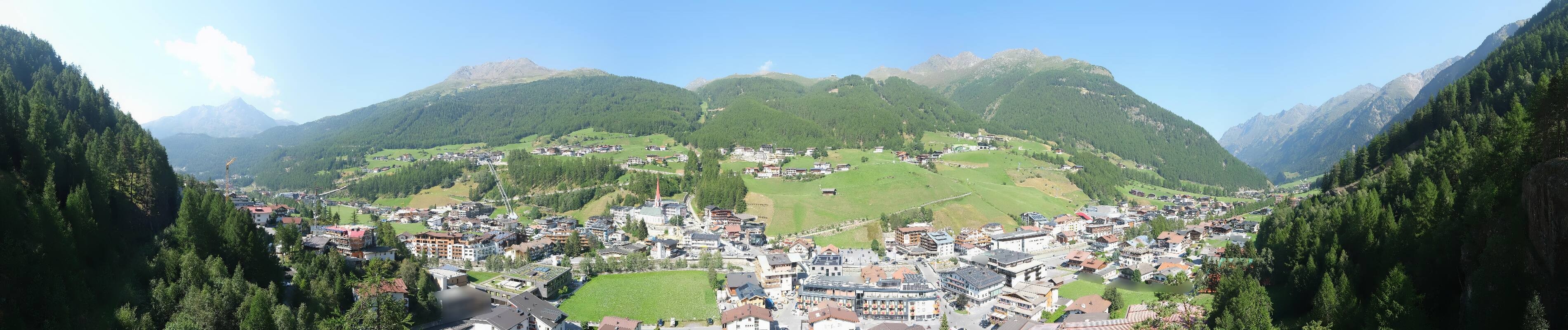 Archiv Foto Webcam Sölden - Ortspanorama