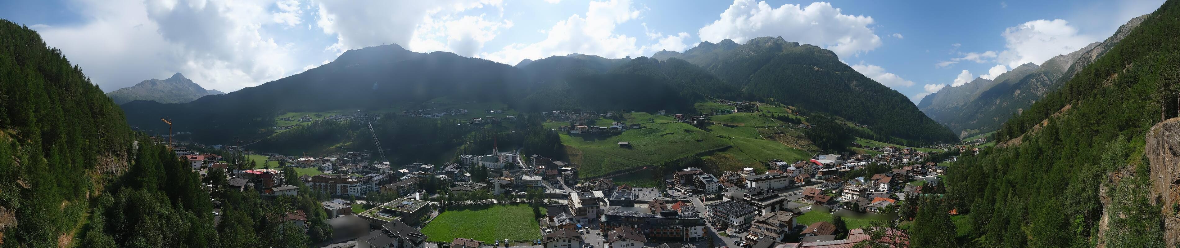 Archiv Foto Webcam Sölden - Ortspanorama