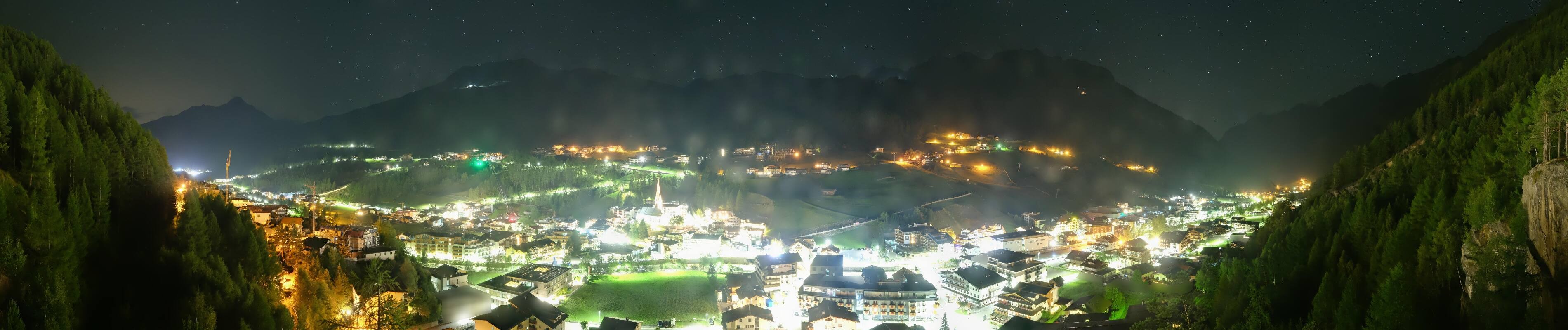 Archiv Foto Webcam Sölden - Ortspanorama