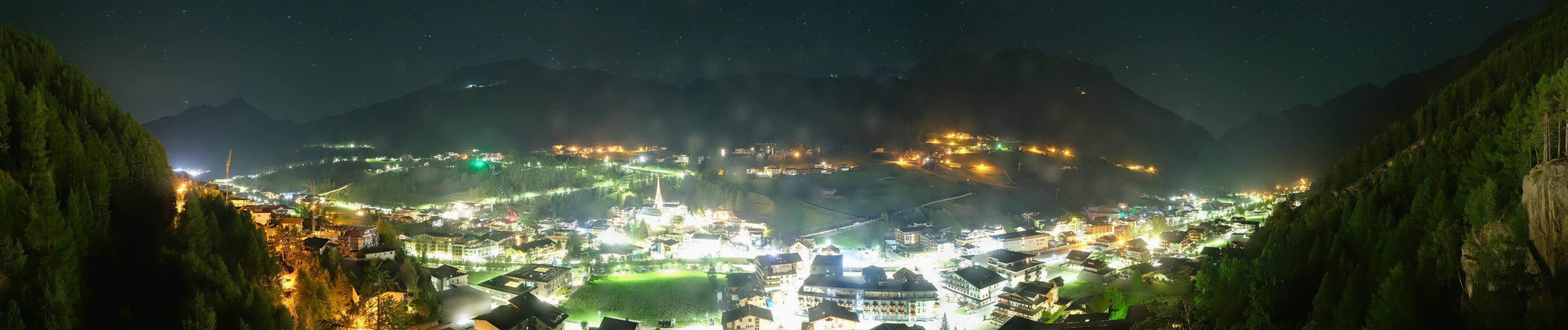 Archiv Foto Webcam Sölden - Ortspanorama