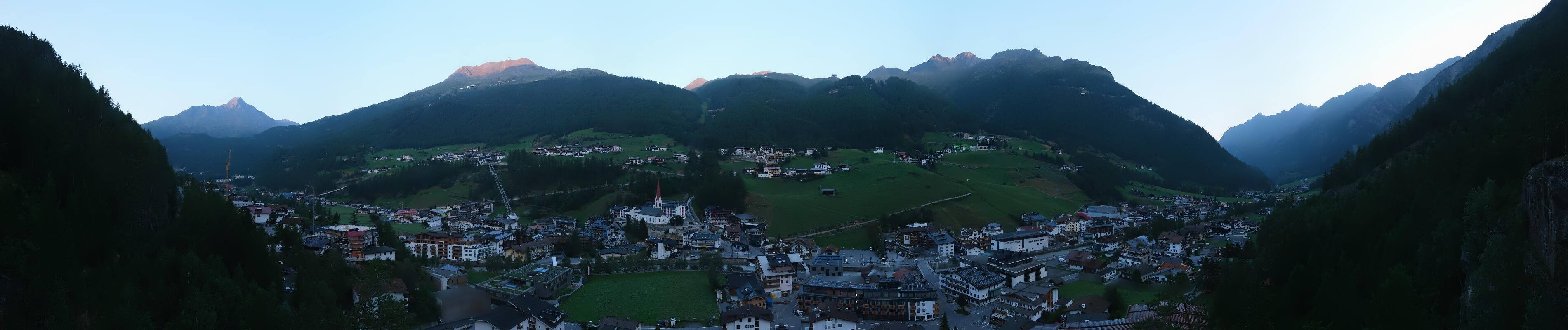 Archiv Foto Webcam Sölden - Ortspanorama