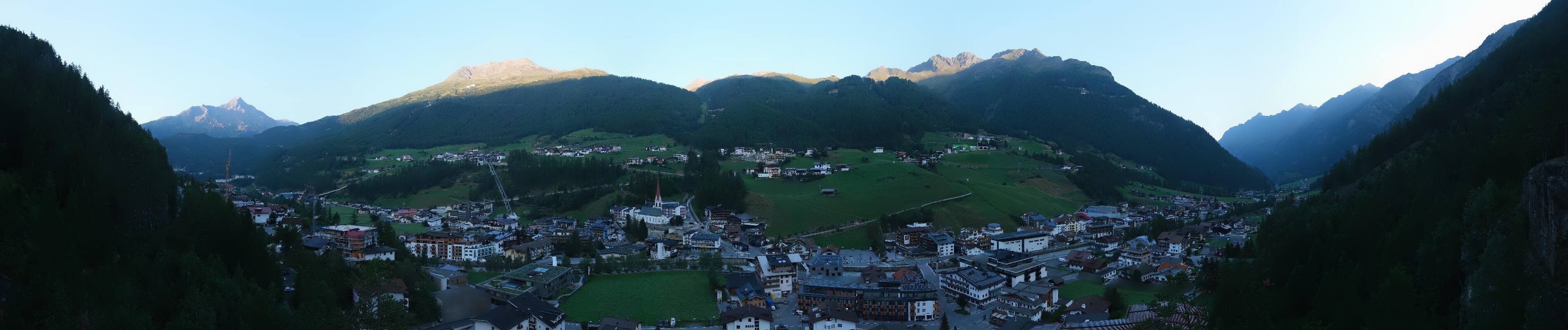 Archiv Foto Webcam Sölden - Ortspanorama