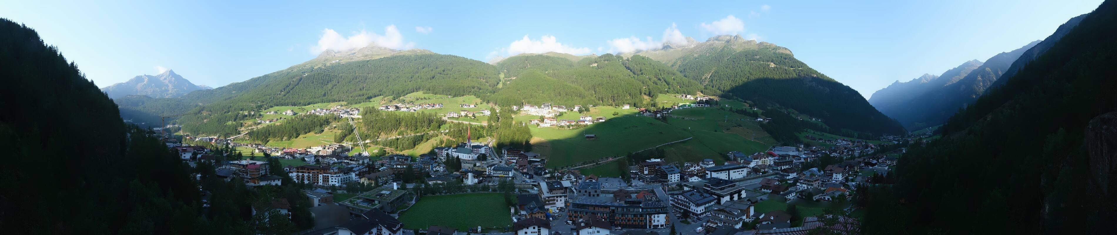 Archiv Foto Webcam Sölden - Ortspanorama