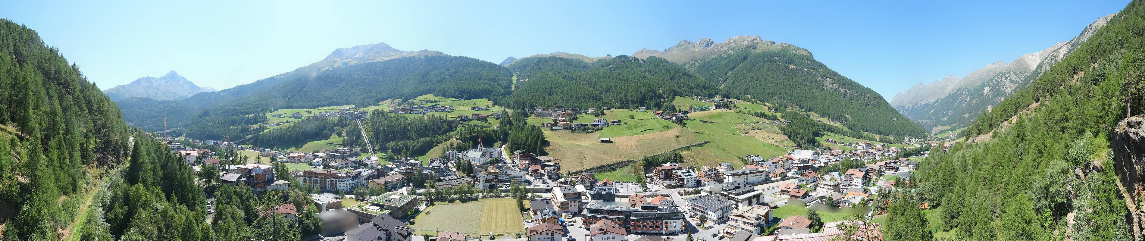 Archived image Webcam Sölden - View Village