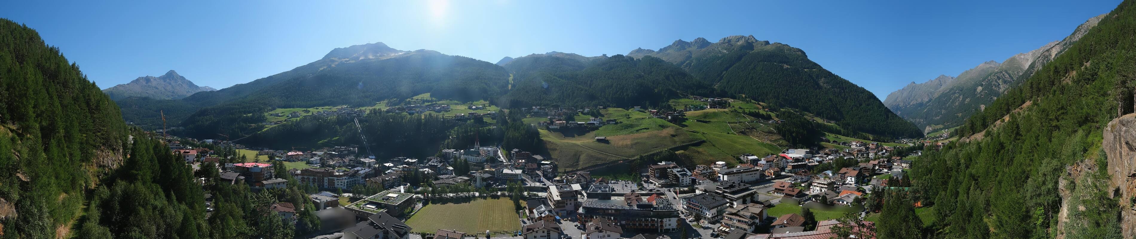 Archived image Webcam Sölden - View Village