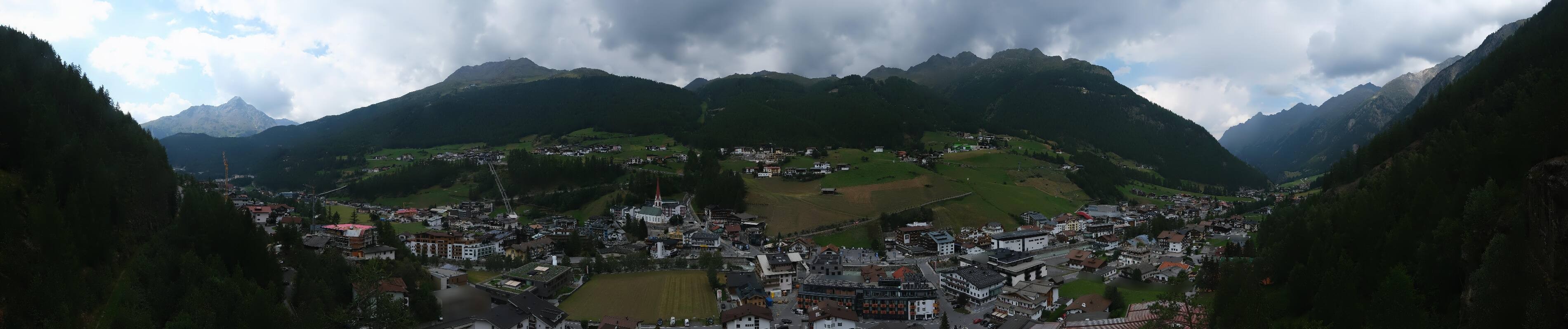 Archiv Foto Webcam Sölden - Ortspanorama