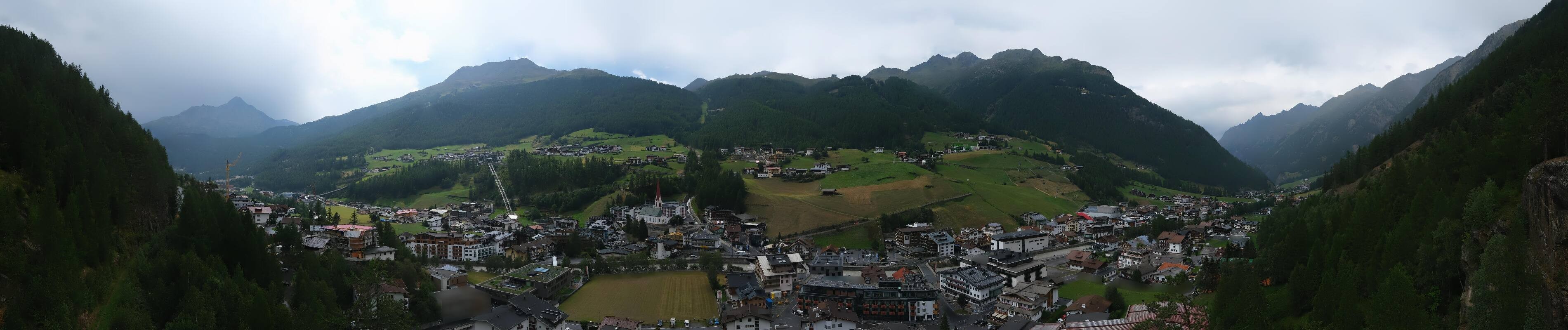 Archiv Foto Webcam Sölden - Ortspanorama