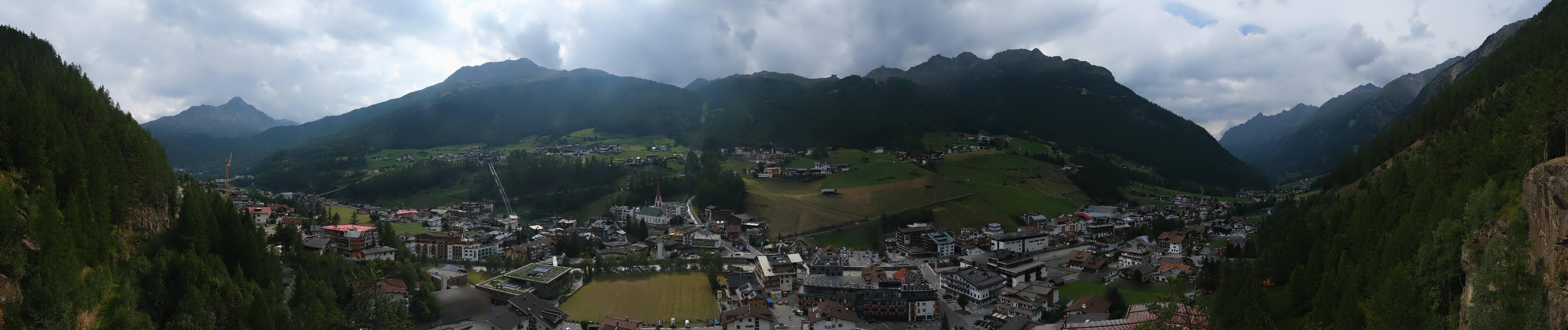 Archiv Foto Webcam Sölden - Ortspanorama