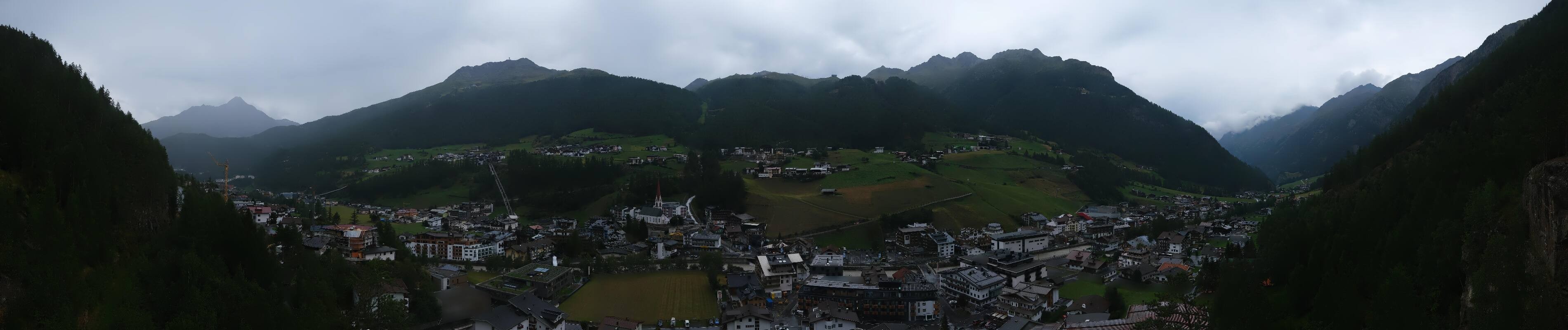 Archiv Foto Webcam Sölden - Ortspanorama