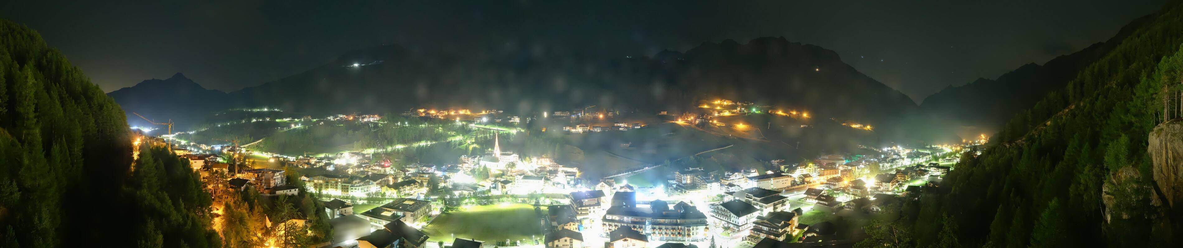 Archiv Foto Webcam Sölden - Ortspanorama