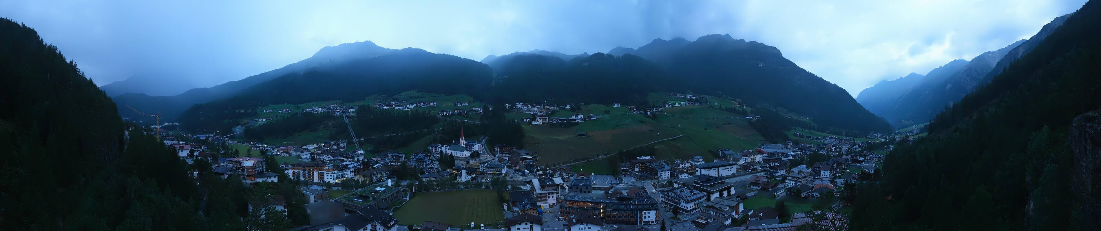 Archiv Foto Webcam Sölden - Ortspanorama