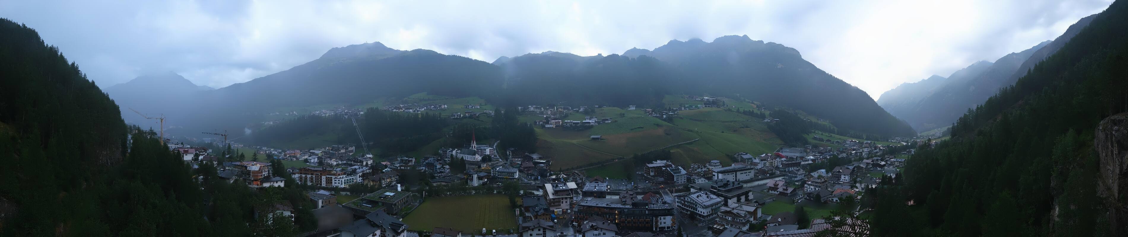 Archiv Foto Webcam Sölden - Ortspanorama