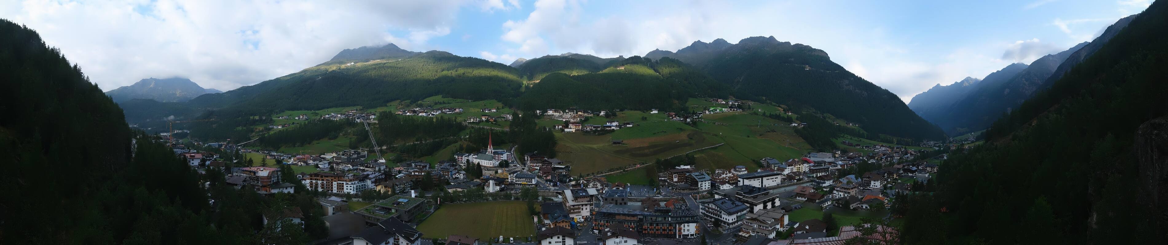 Archiv Foto Webcam Sölden - Ortspanorama