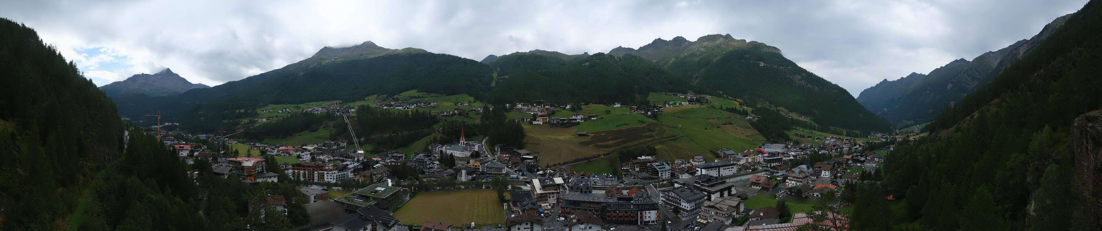 Archiv Foto Webcam Sölden - Ortspanorama