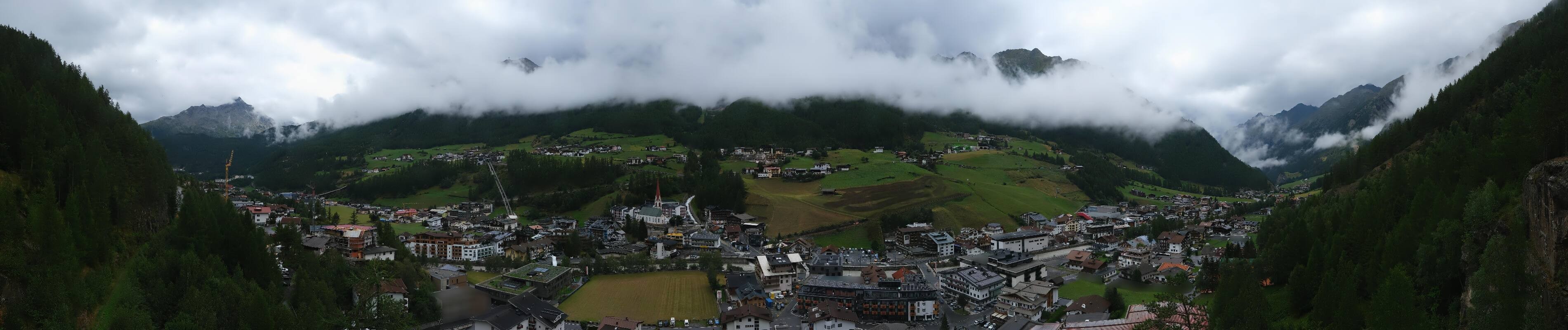 Archiv Foto Webcam Sölden - Ortspanorama