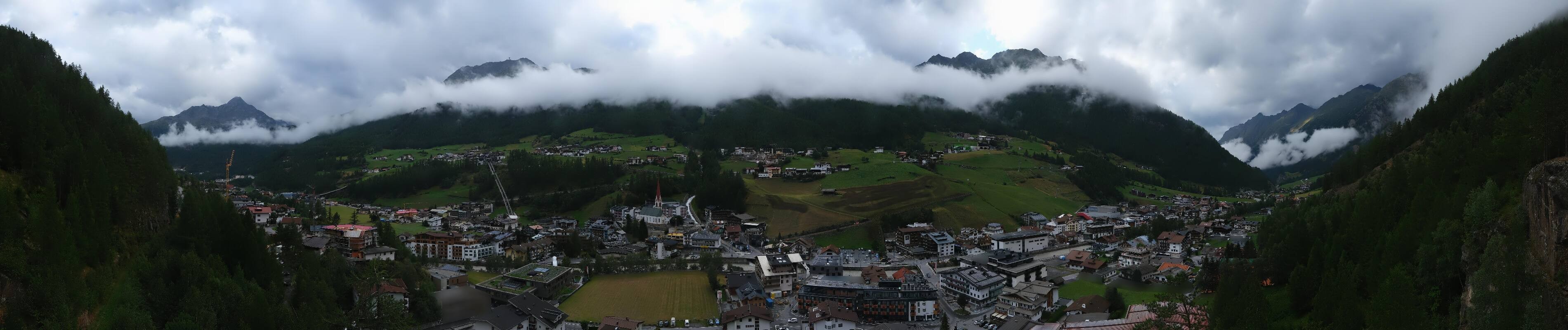 Archiv Foto Webcam Sölden - Ortspanorama