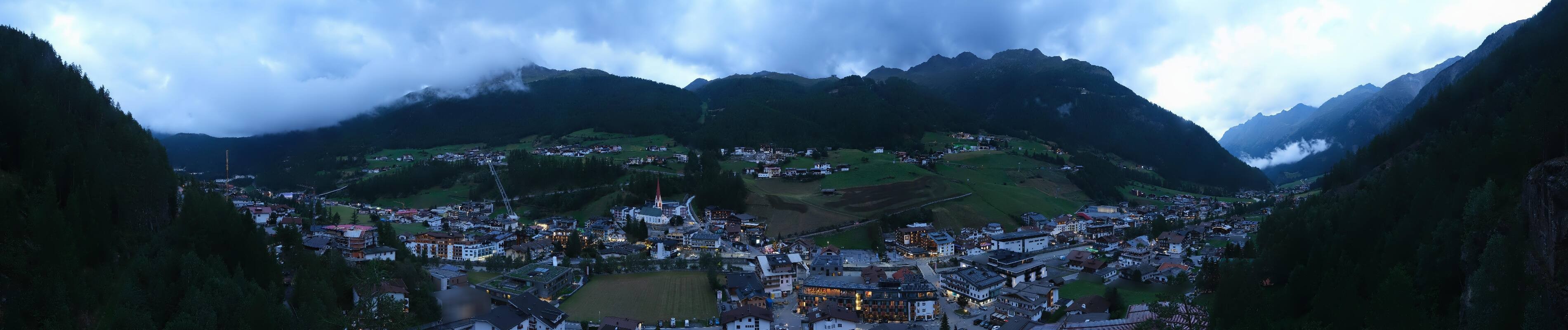 Archiv Foto Webcam Sölden - Ortspanorama