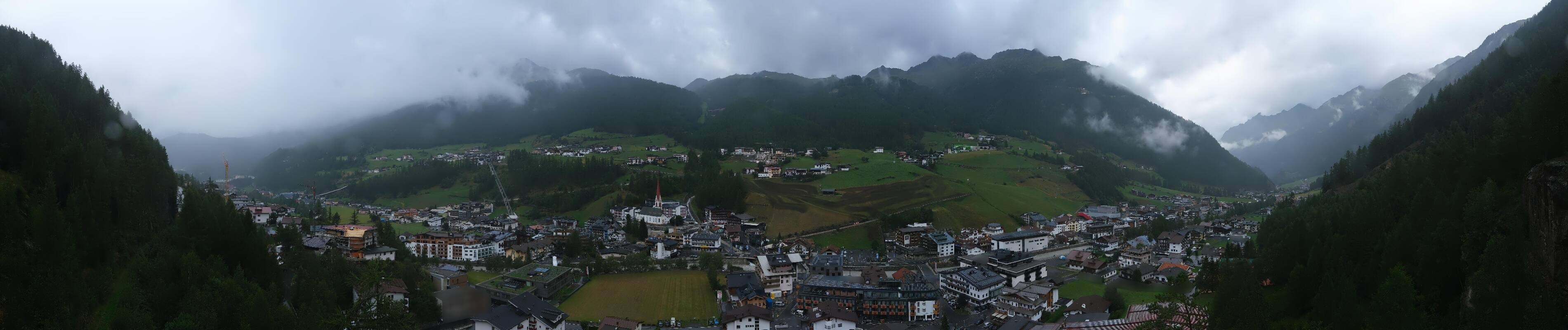 Archiv Foto Webcam Sölden - Ortspanorama