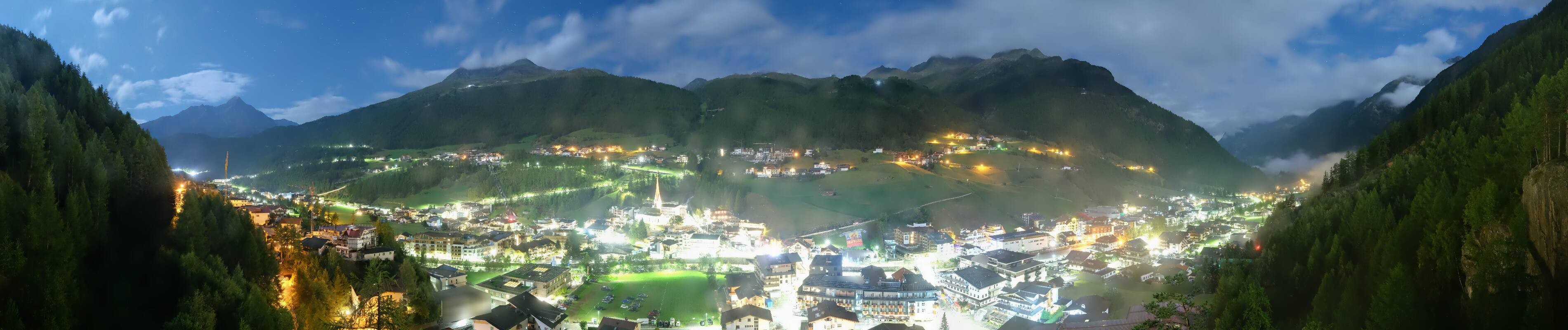 Archiv Foto Webcam Sölden - Ortspanorama