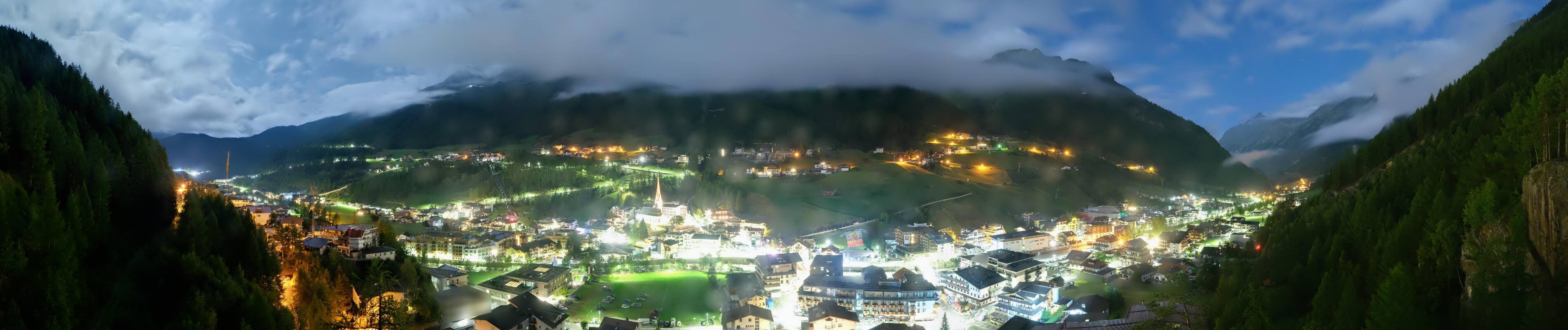 Archiv Foto Webcam Sölden - Ortspanorama