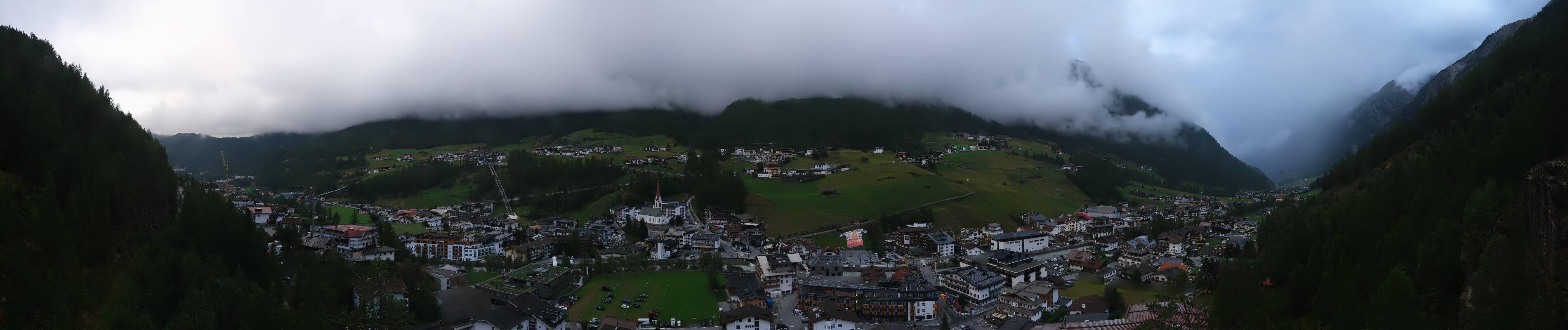 Archiv Foto Webcam Sölden - Ortspanorama