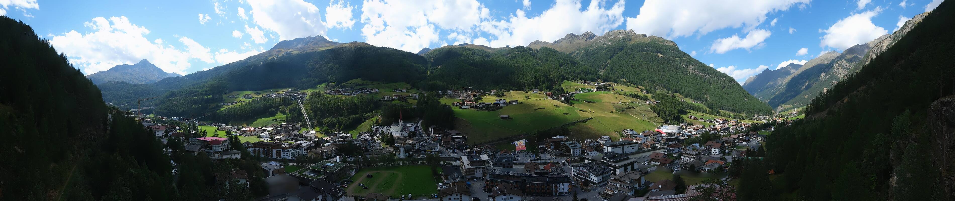 Archiv Foto Webcam Sölden - Ortspanorama